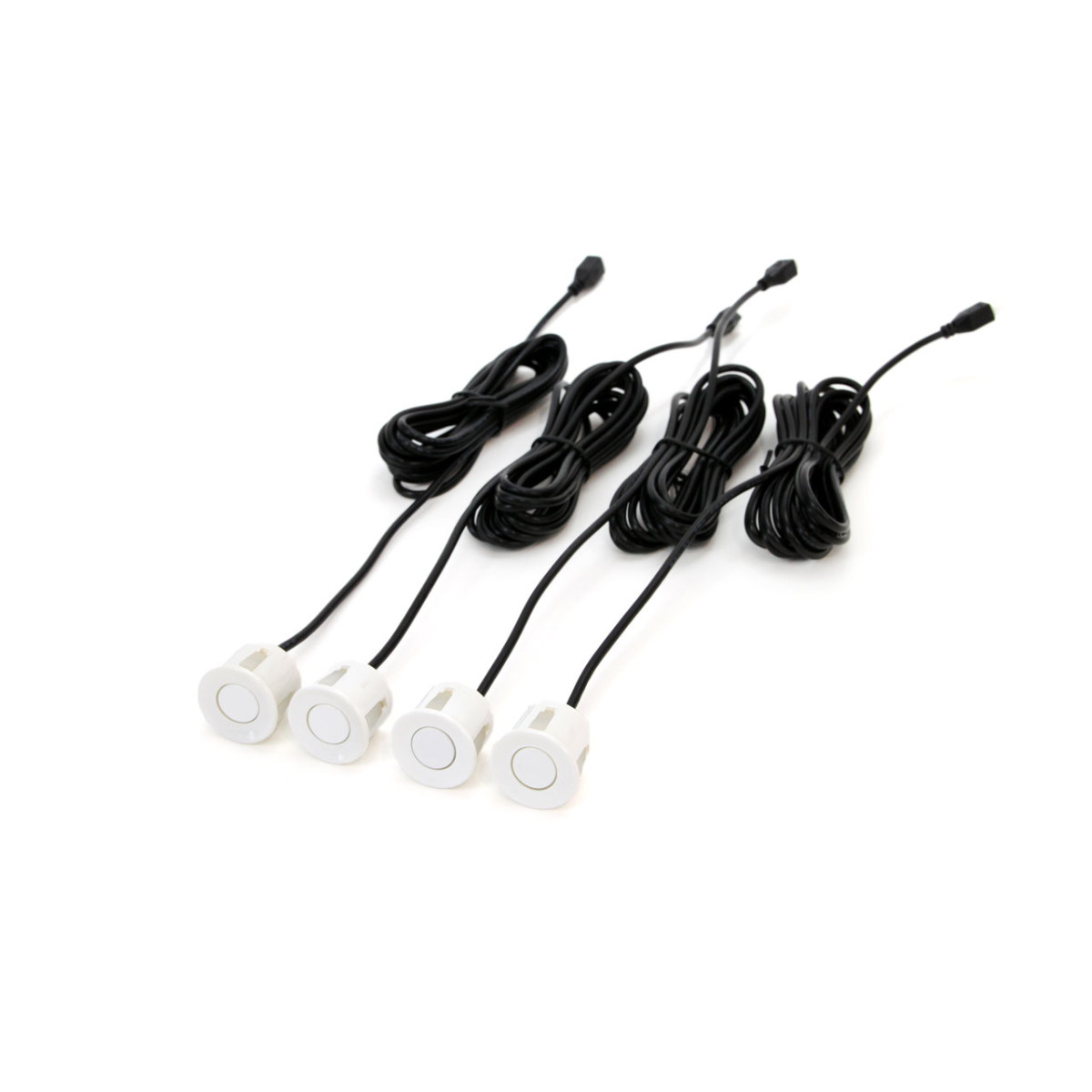 Parking assistance system TFT02 4.3" with HD-315-LED camera, 4 white sensors