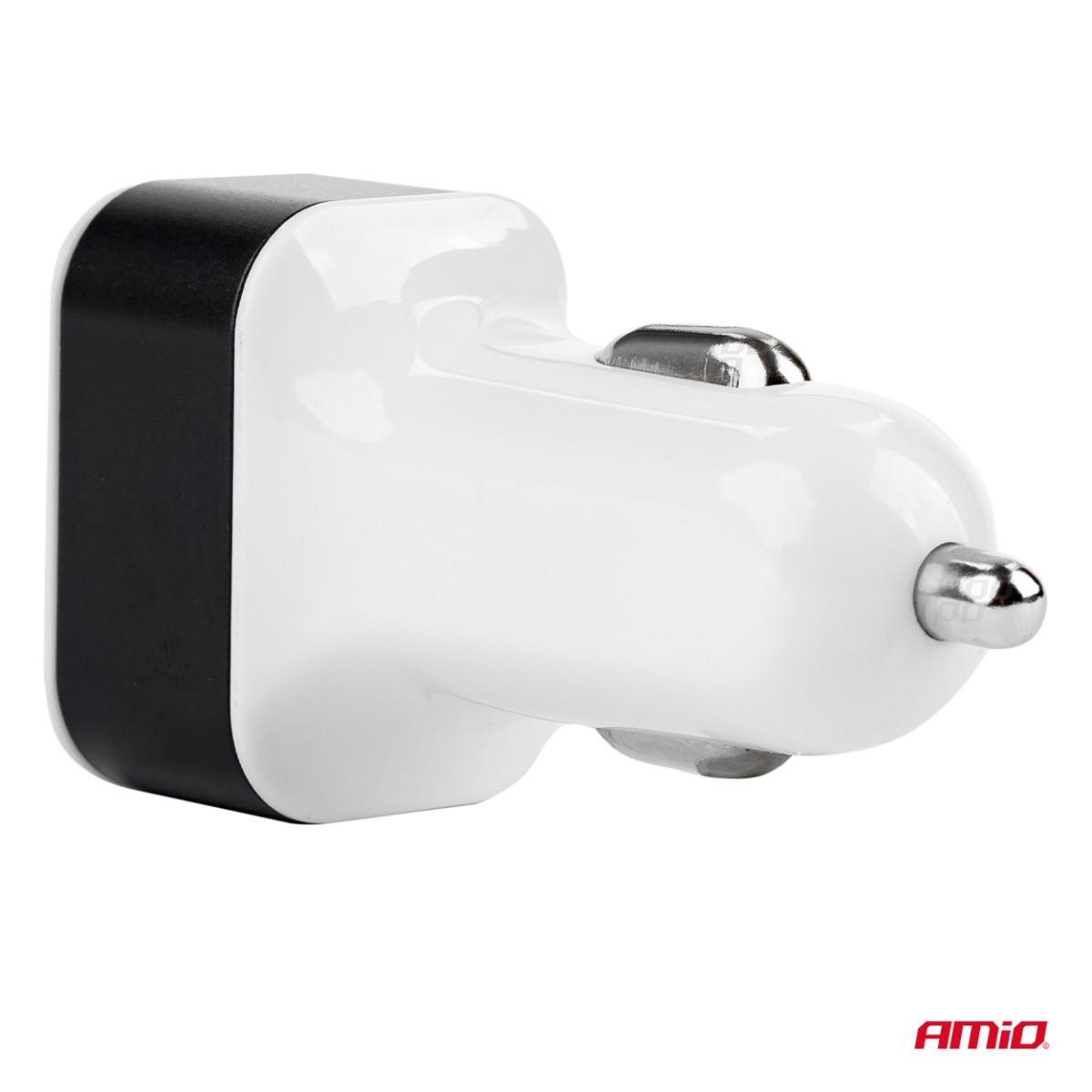 Car phone charger 3xUSB white PCH-03