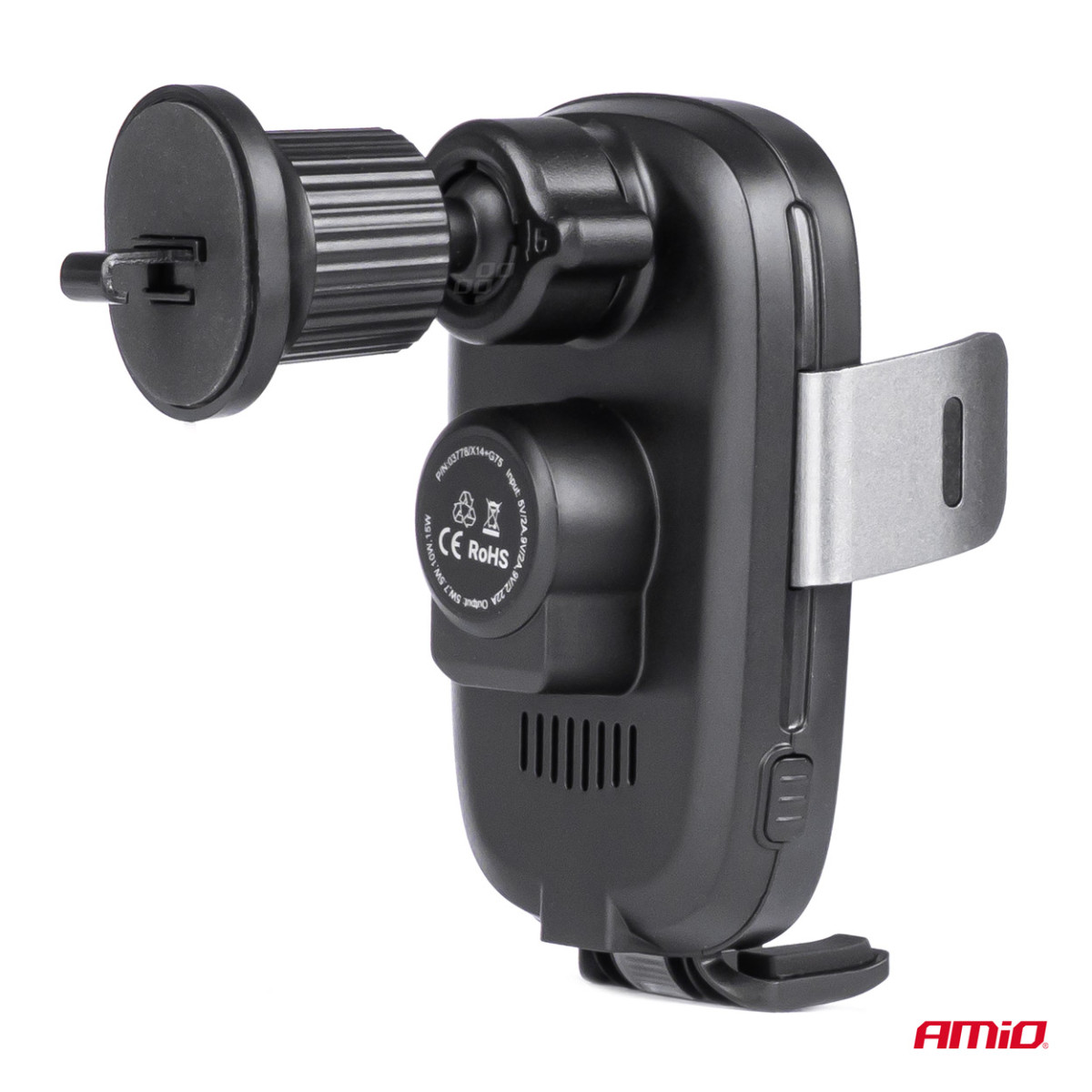 Phone holder with wireless charger 15W AMIO-03778