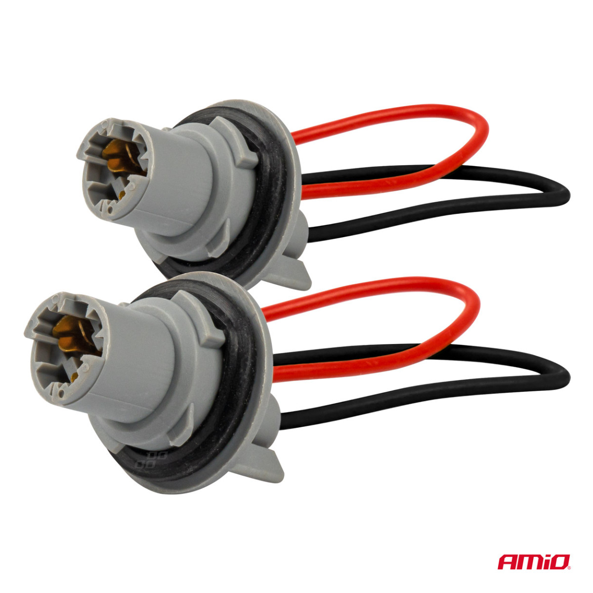 Plastic sockets 2 pcs., T15/W16W/W5W