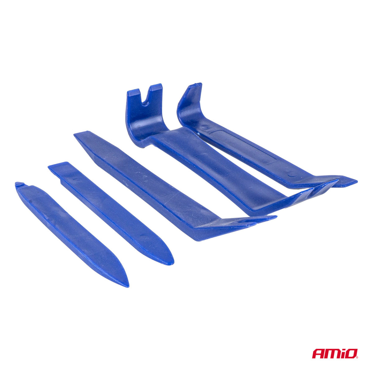 Plastic welding kit with pins and clips, 1211 pcs. AMIO-04746
