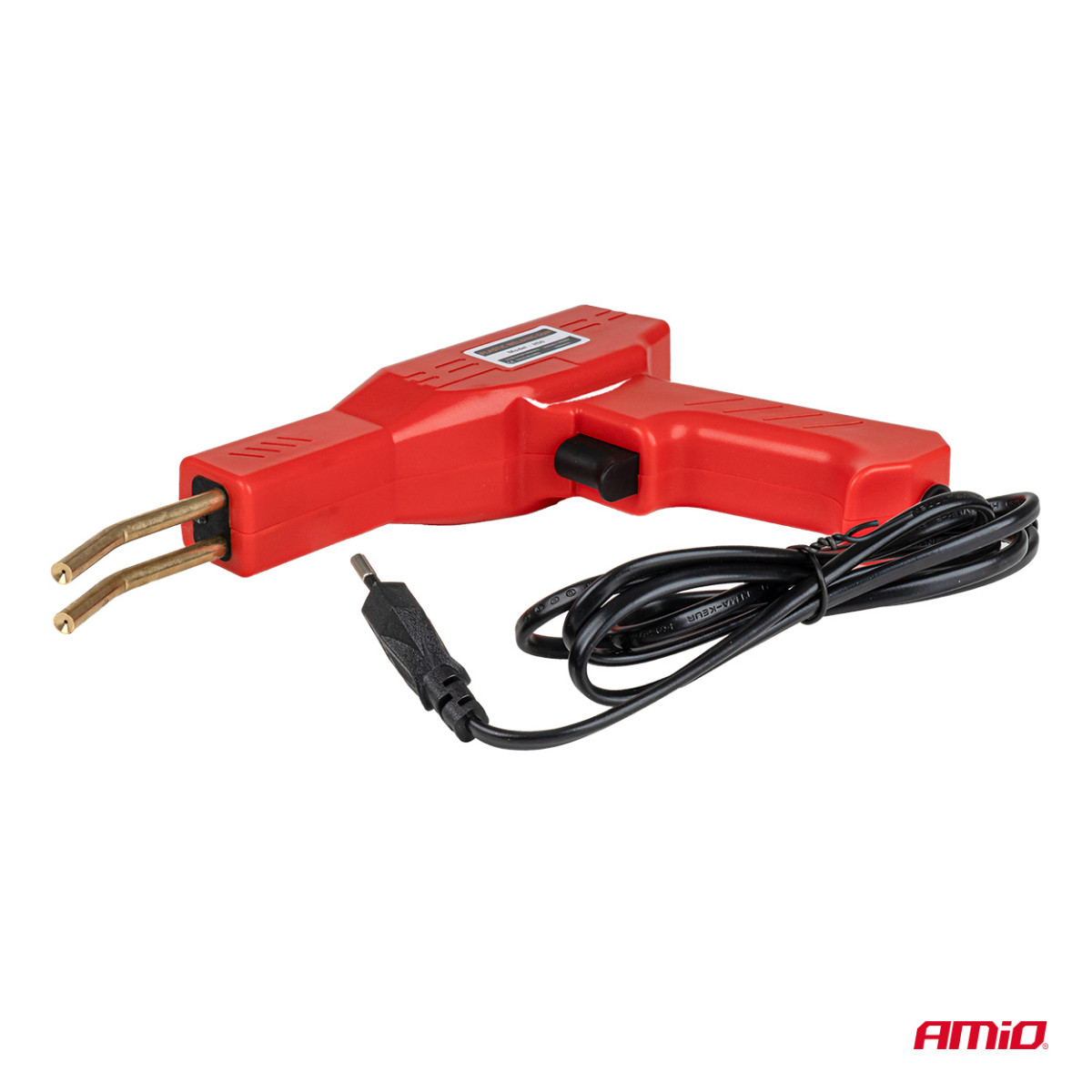 Plastic welding kit with clips, 200 pcs. AMIO-04745