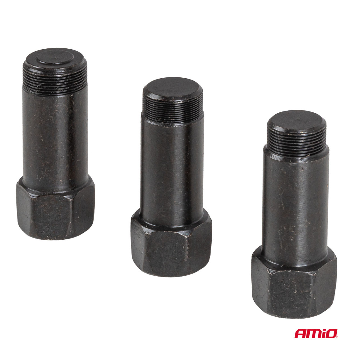 Pneumatic diesel injector puller set, 24 pcs. AMIO-04775