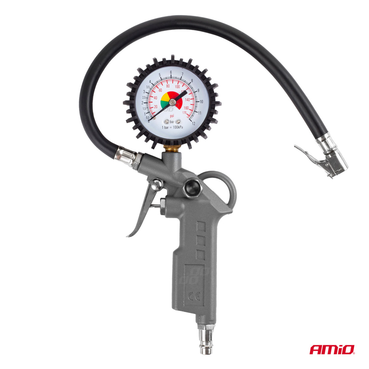 Pneumatic tool set PT-07, 18 pcs., AMIO-02625