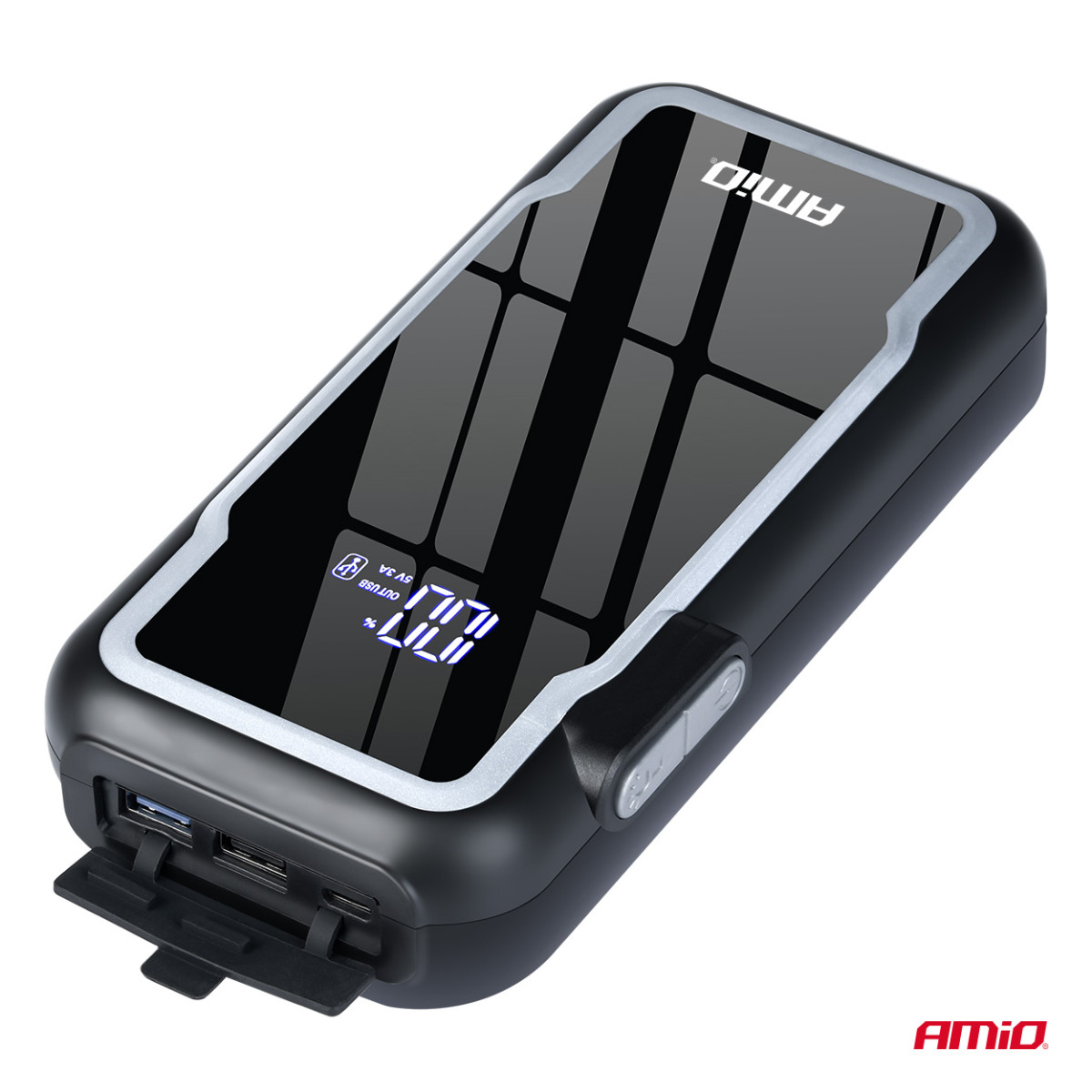 3in1 Car Jump Starter/LED/Powerbank 12V 12Ah 1600A AMIO-04678