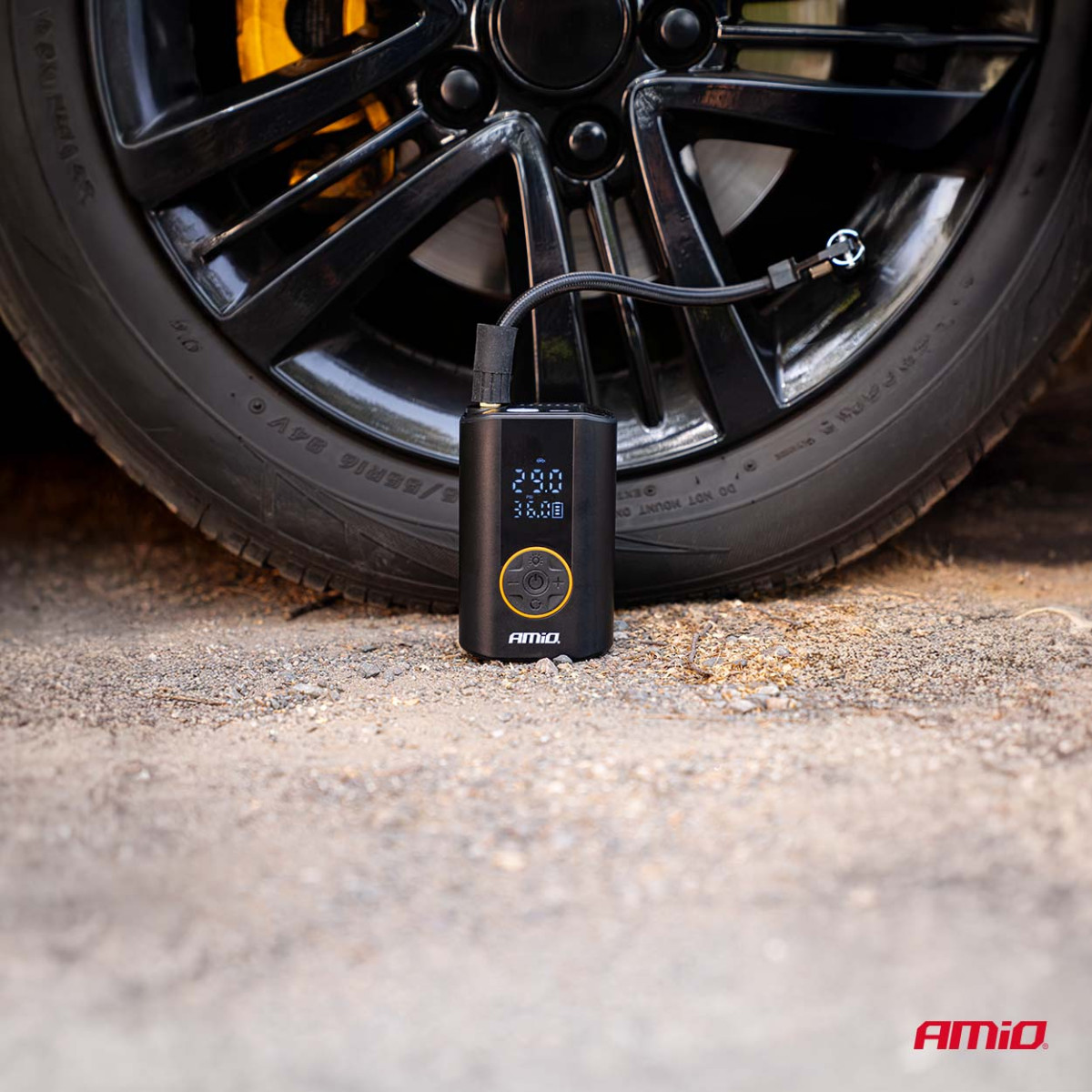 Wireless LED compressor 40W with USB-C ACOMP-25 AMIO-04414