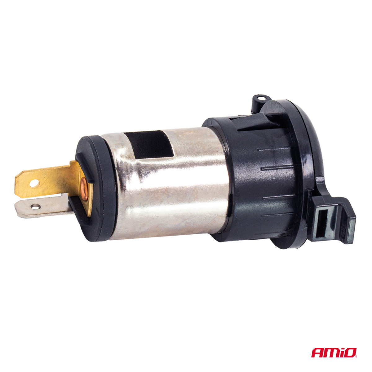 Additional power outlet with cover 250W 12V/24V, AMIO-04434