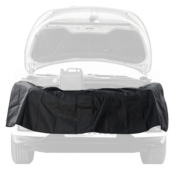 Protective service cover for the front of the car