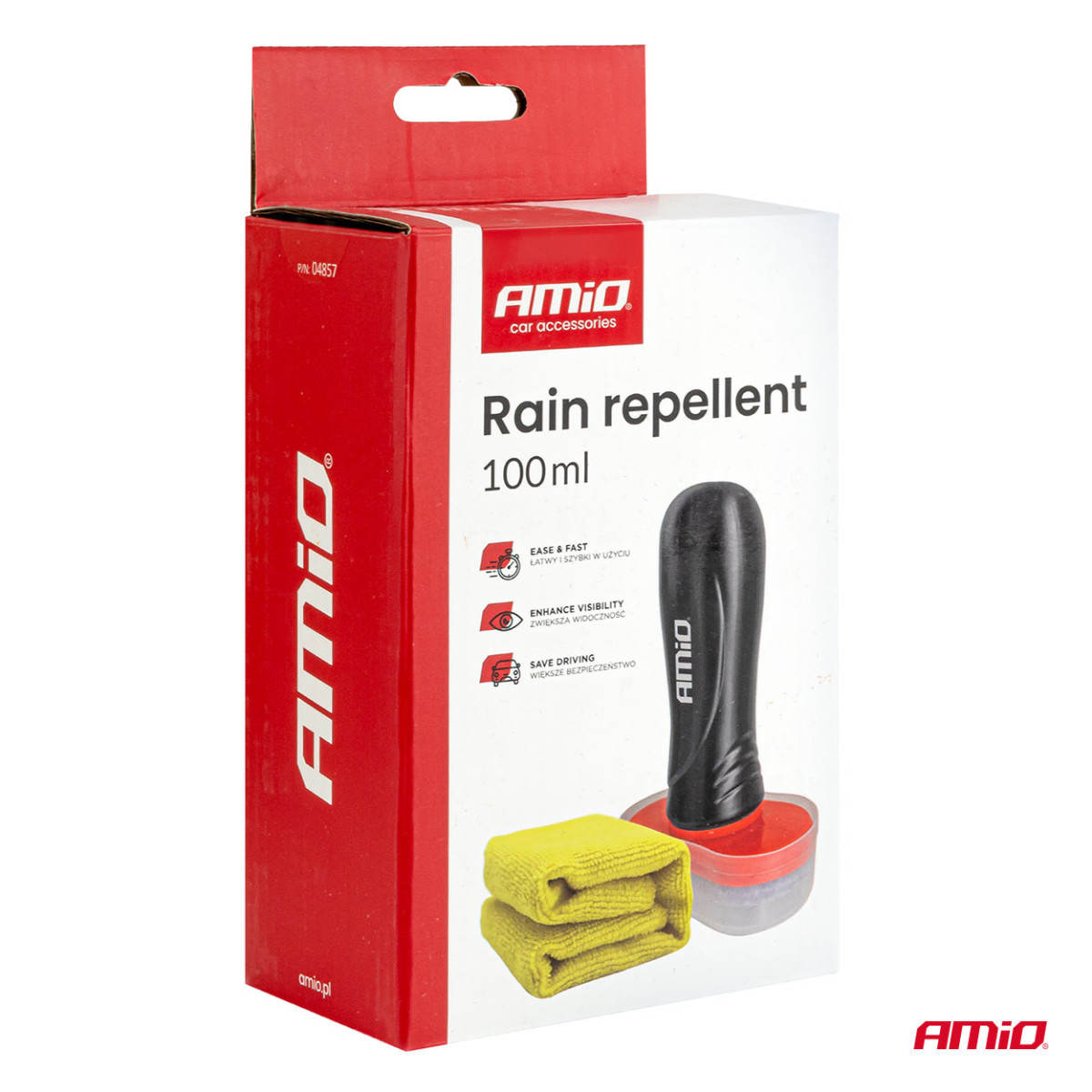 Invisible glass cleaner 100 ml AMIO-04857