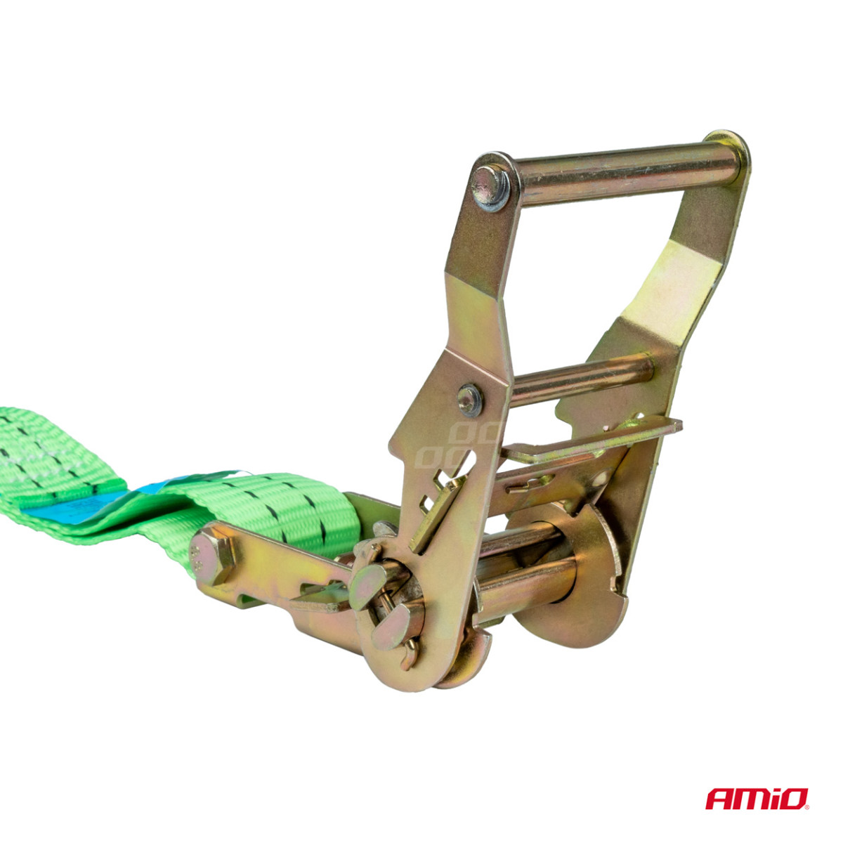 Cargo lashing strap with tensioner 2000 kg, 4 mx 38 mm, AMIO-03294