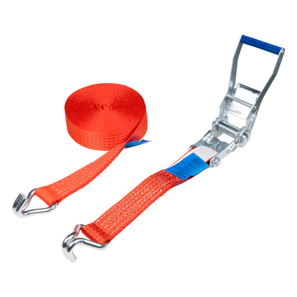 Cargo lashing strap with tensioner 5000 kg, 12 mx 50 mm, AMIO-02022