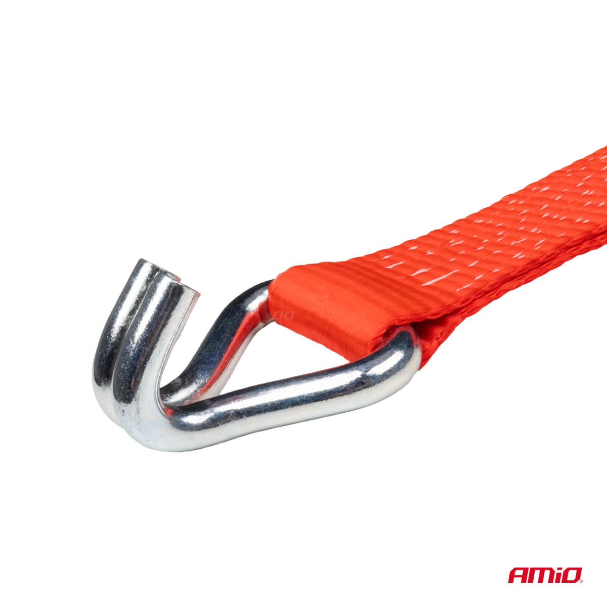 Cargo lashing strap with tensioner 5000 kg, 12 mx 50 mm, AMIO-02022