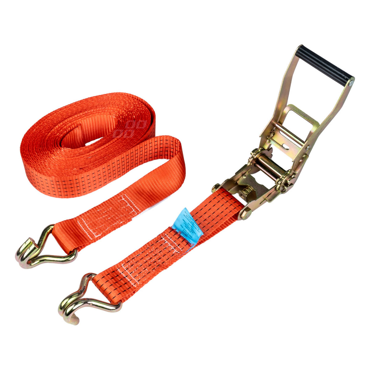Cargo lashing strap with tensioner 5000 kg, 12 mx 50 mm, AMIO-03301