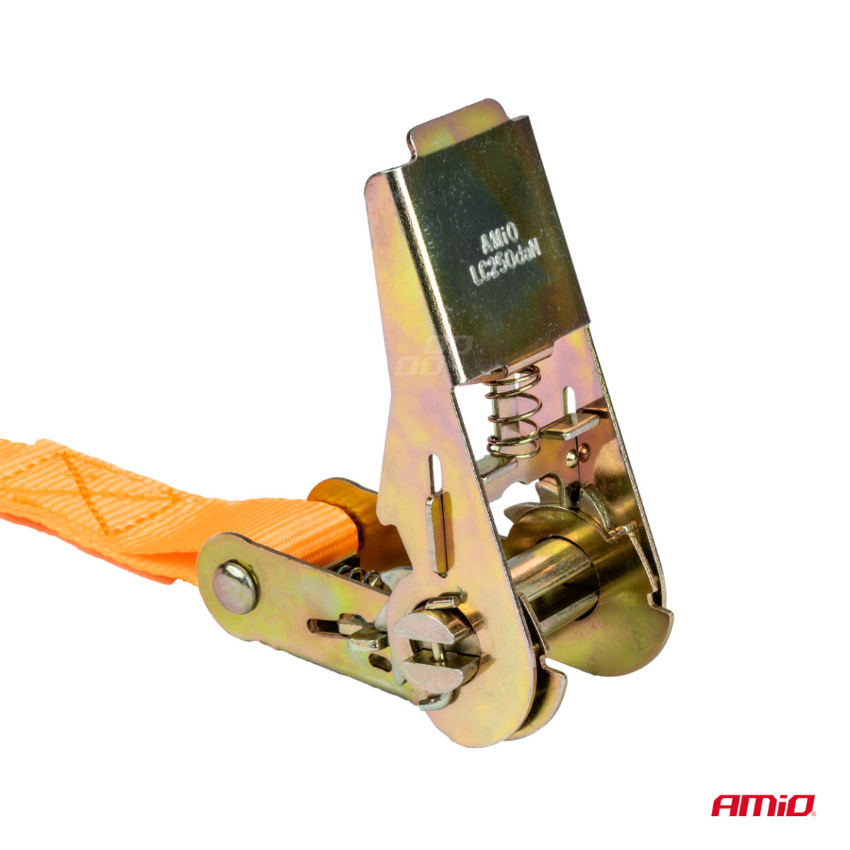 Cargo lashing belt with tensioner 500 kg, 6 mx 25 mm, BELT-08 AMIO-02876