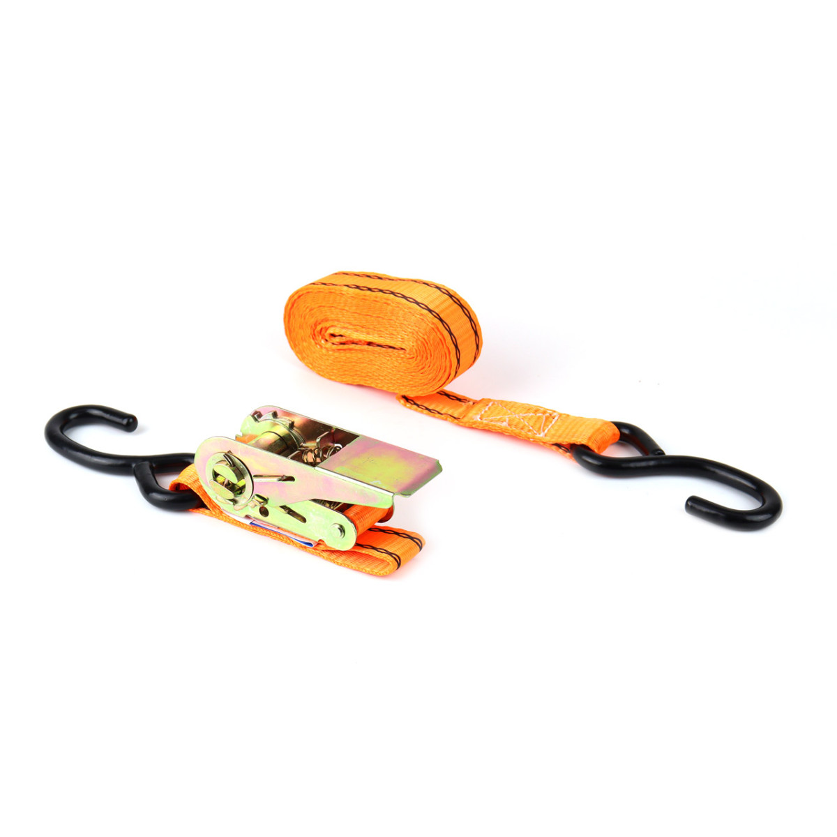 Lashing belt set with tensioner 700 kg, 25 mm × 4.5 m, 4 pcs., BELT-03 AMIO-02496