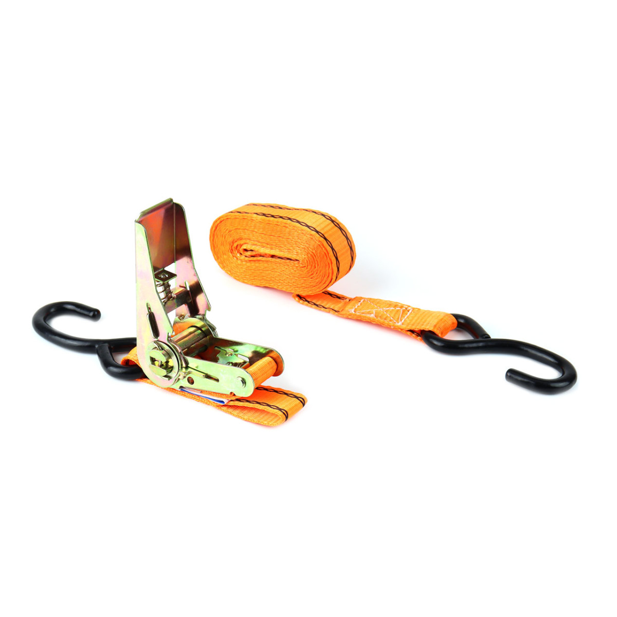 Lashing belt set with tensioner 700 kg, 25 mm × 4.5 m, 4 pcs., BELT-03 AMIO-02496