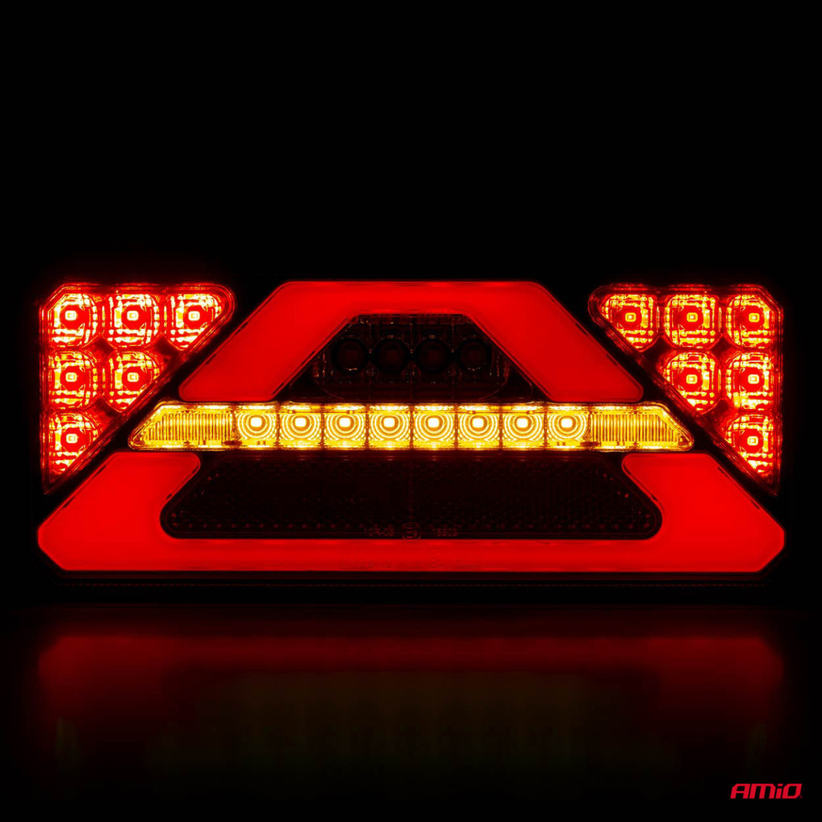 LED Combination taillight AMiO RCL-02-L dynamic, left