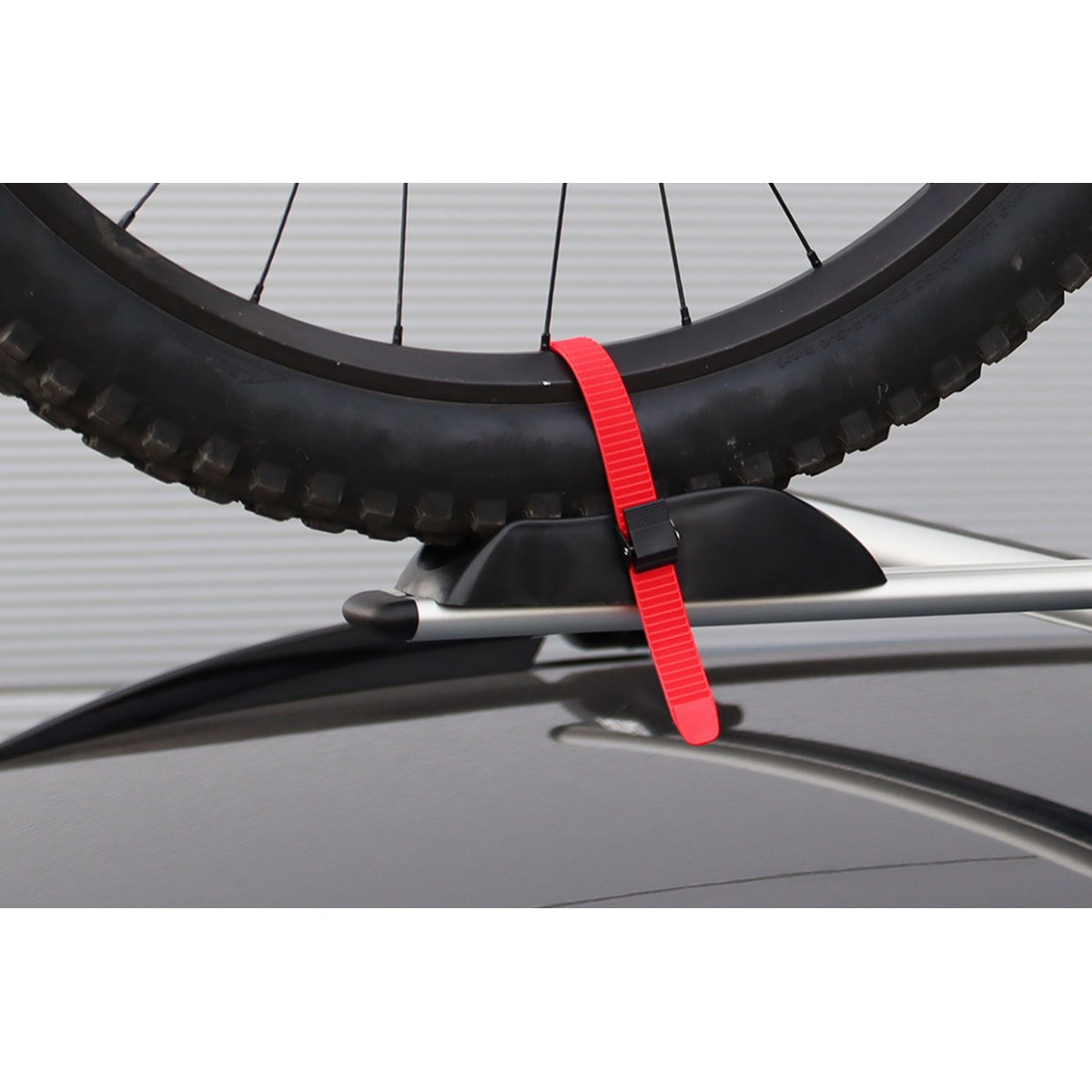 Car roof bike carrier, aluminum RBR-02 AMiO-02589