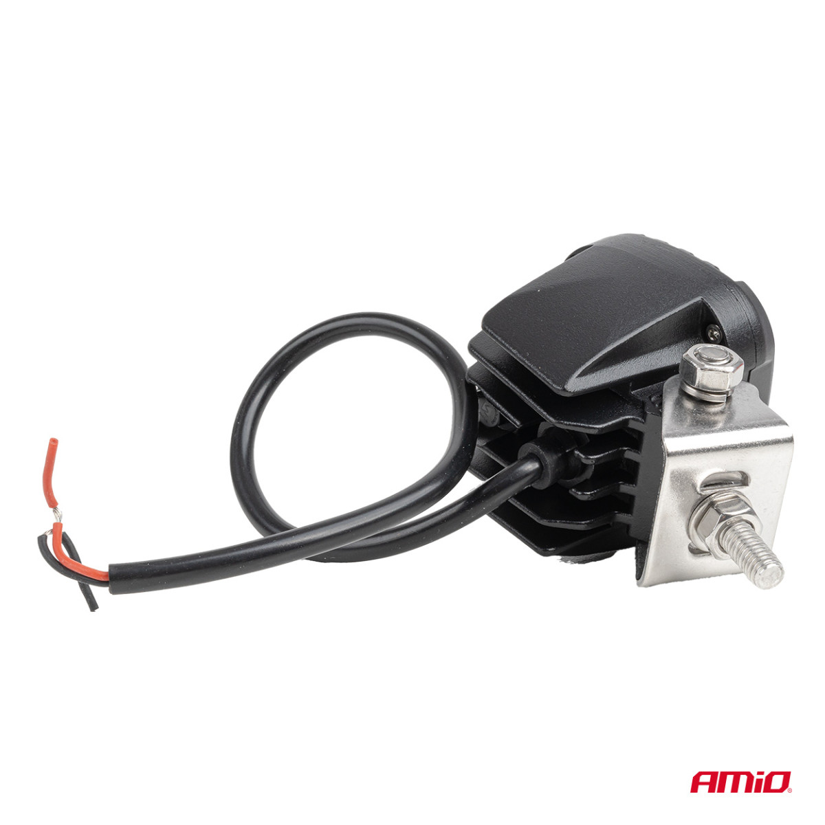 Safety zone light for forklifts, red light, 10W 10–80V IP6K9K AMIO-04868