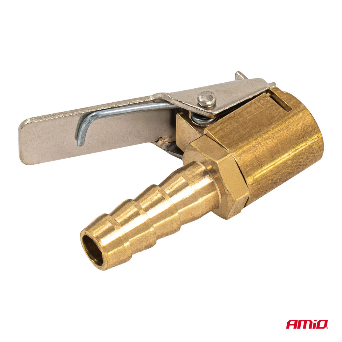 Tire valve inflator head Schrader 1/4" NPT AMIO-04472