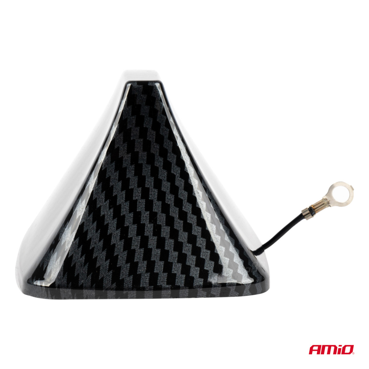 Car antenna "Shark Fin" with carbon fiber cover AMIO-04156