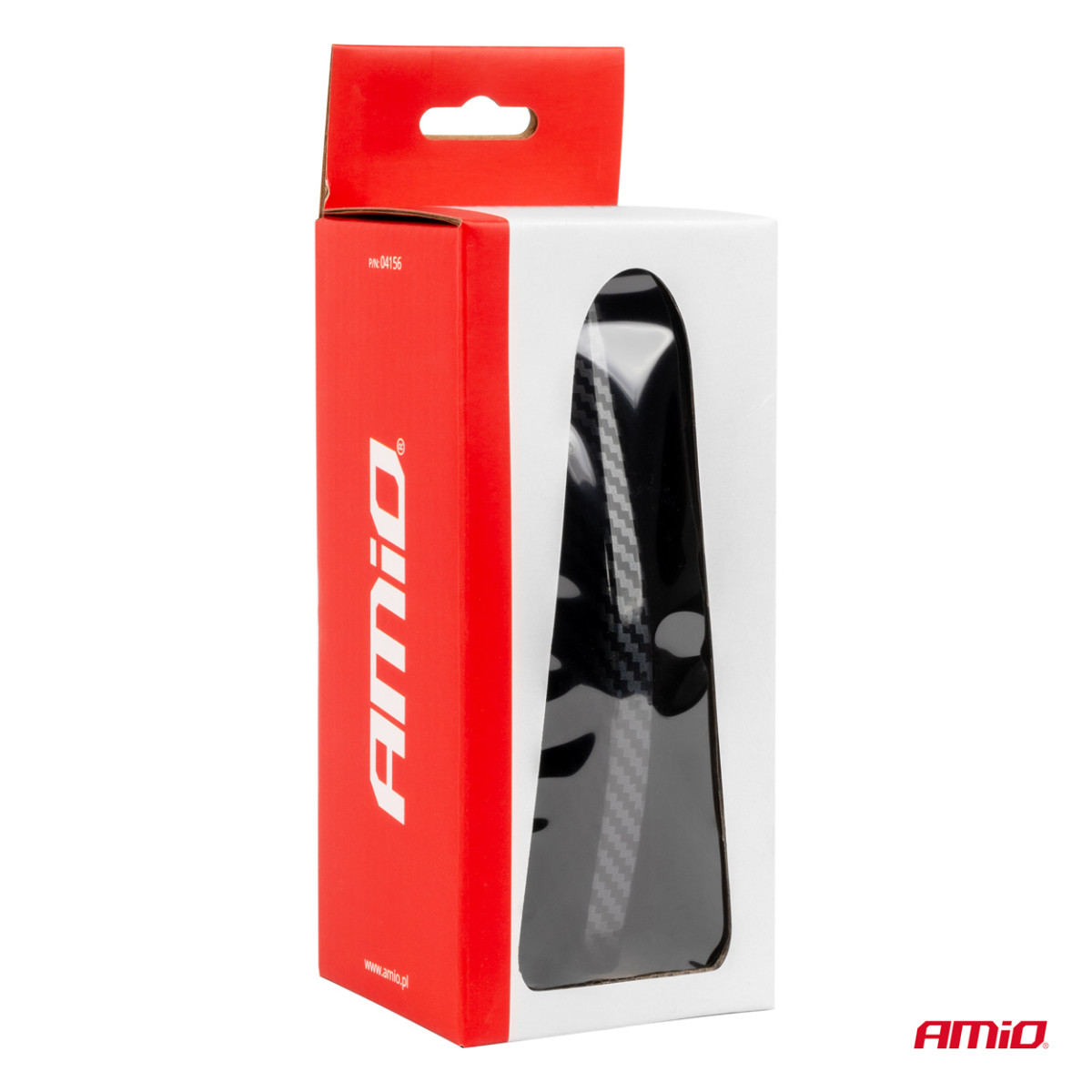 Car antenna "Shark Fin" with carbon fiber cover AMIO-04156