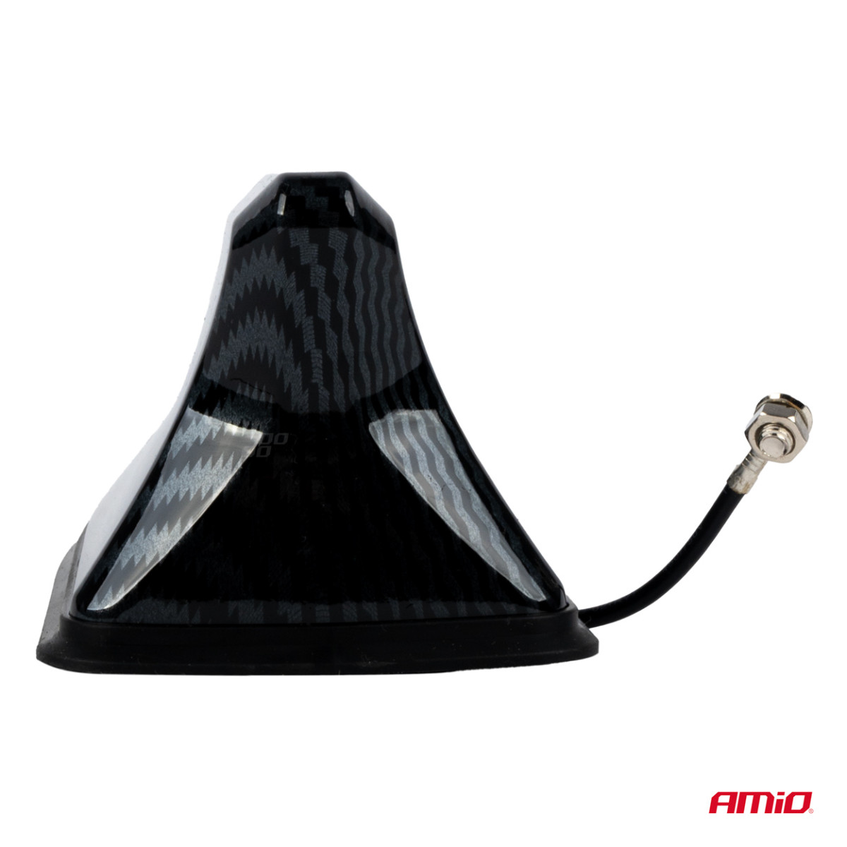 Car antenna "Shark Fin" with carbon fiber cover AMIO-04158