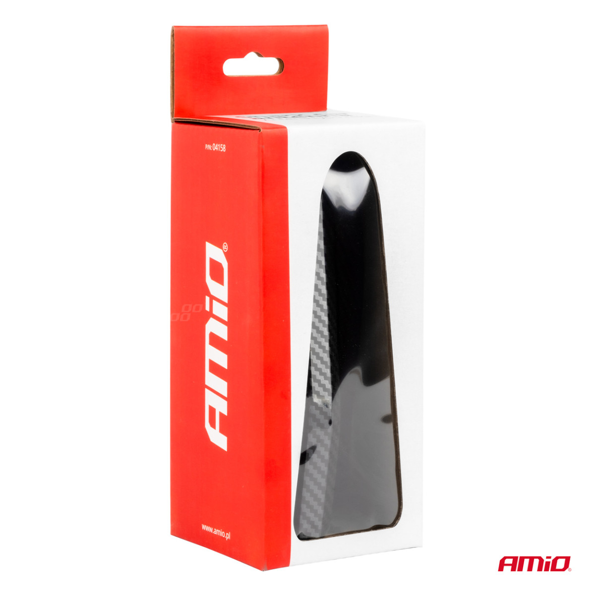 Car antenna "Shark Fin" with carbon fiber cover AMIO-04158