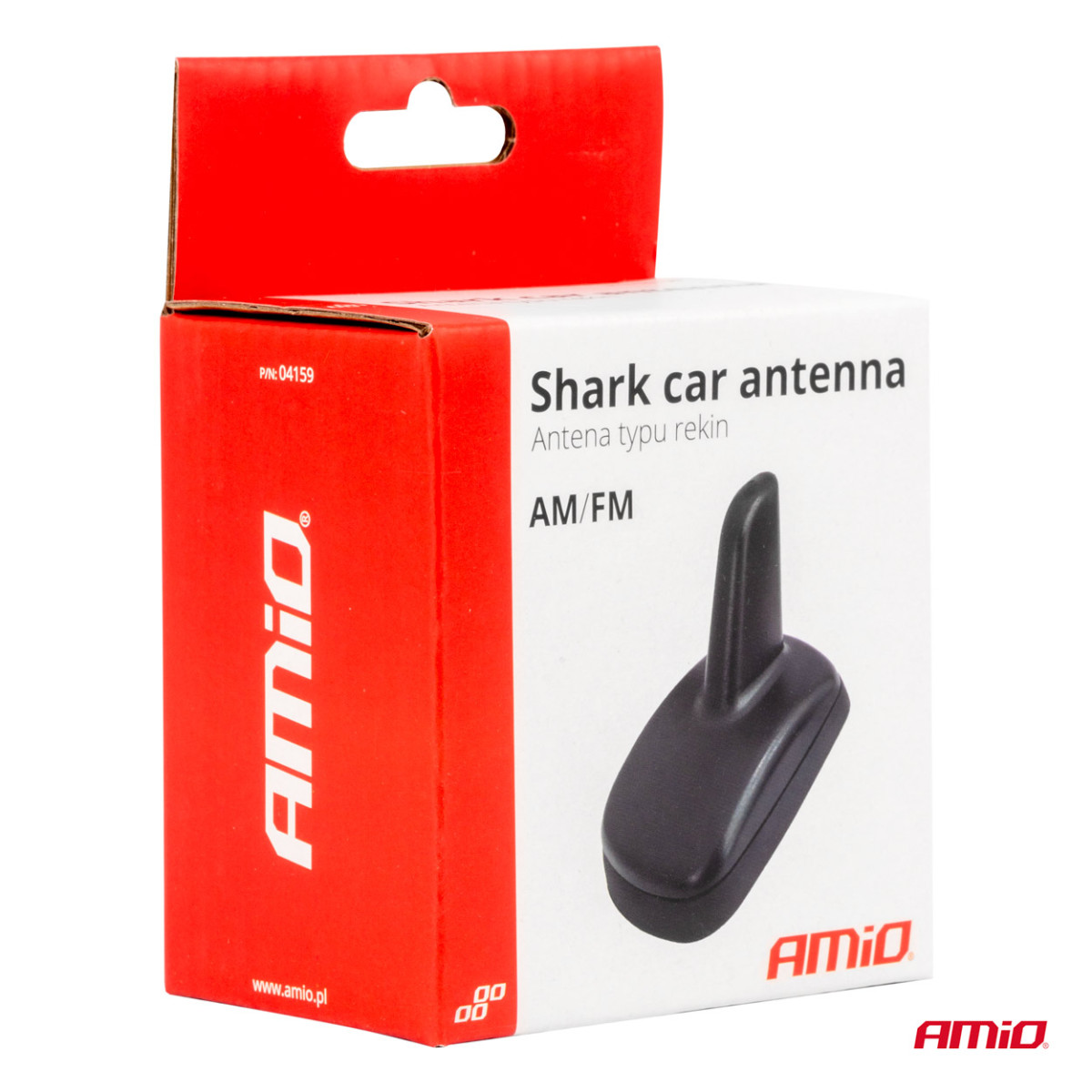 Car antenna "Shark Fin" with DIN connector AMIO-04159