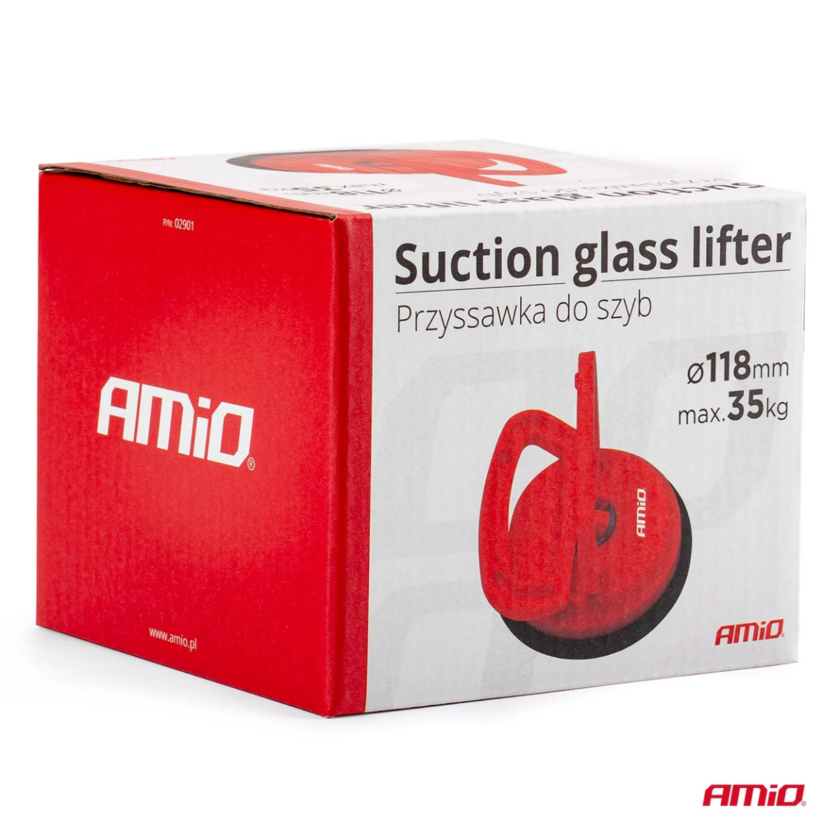 Vacuum glass holder 40 kg, AMIO-02901