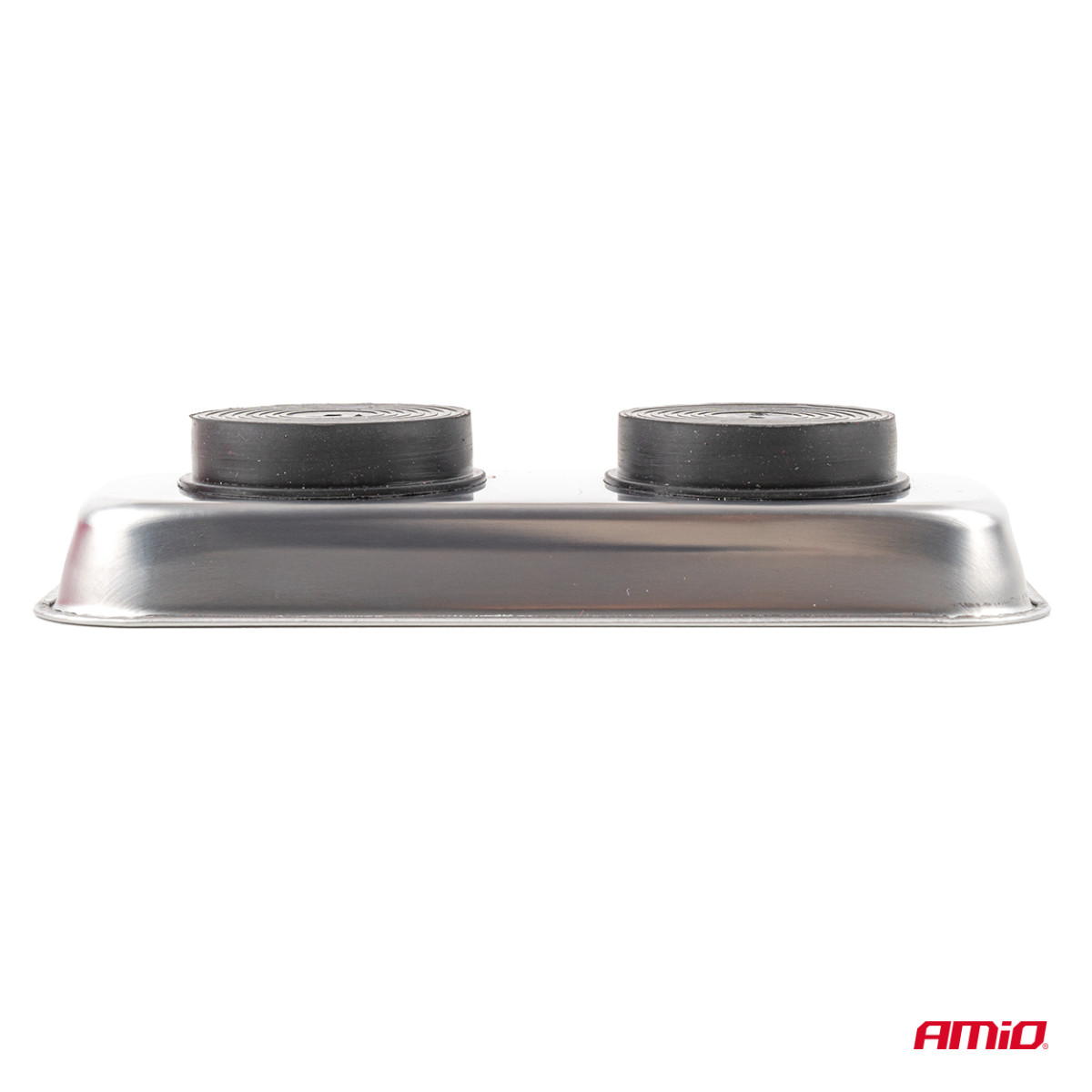 Stainless steel magnetic tray 150×65×27 mm AMIO-04917