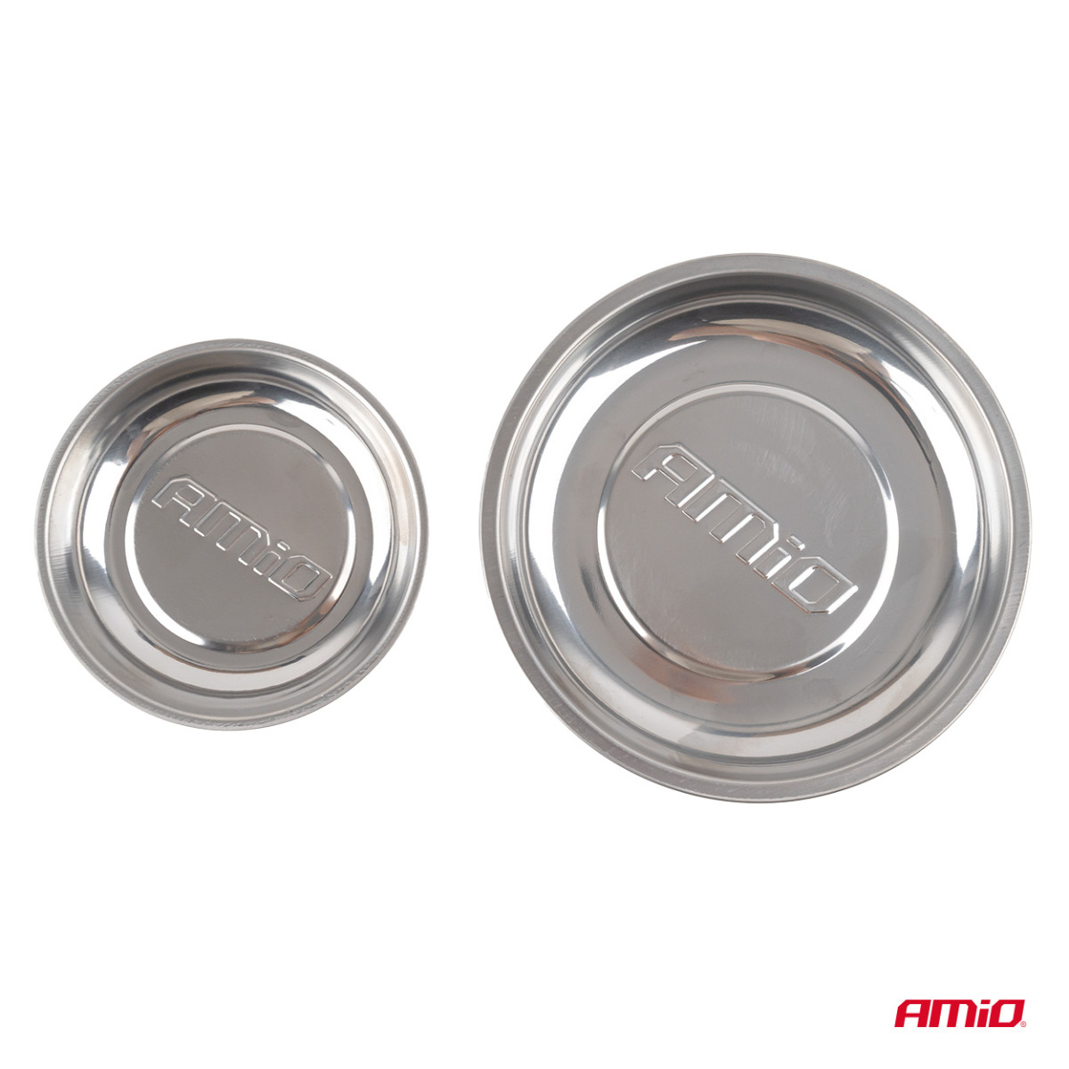 Stainless steel magnetic tray set, 110 and 150 mm AMIO-04916