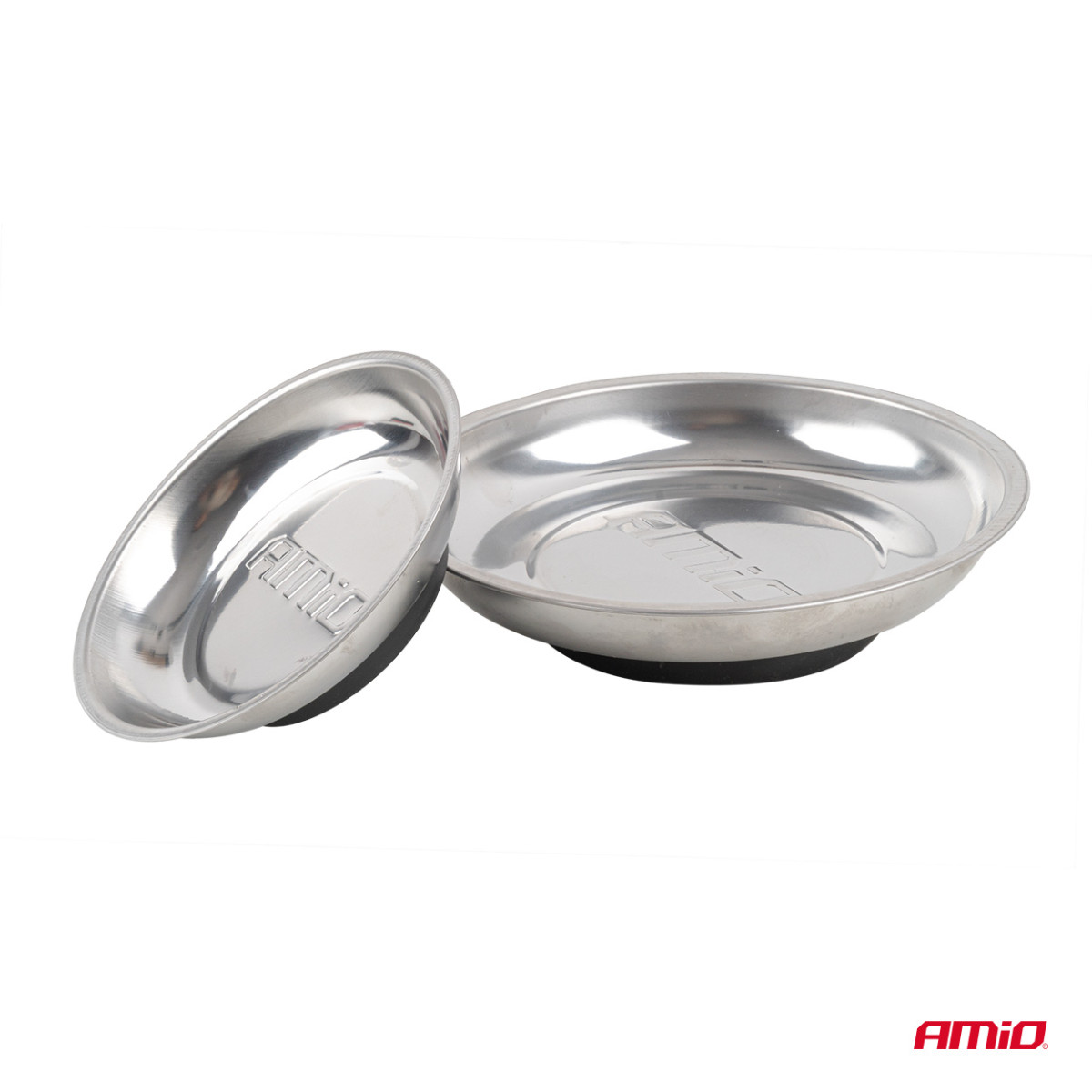 Stainless steel magnetic tray set, 110 and 150 mm AMIO-04916