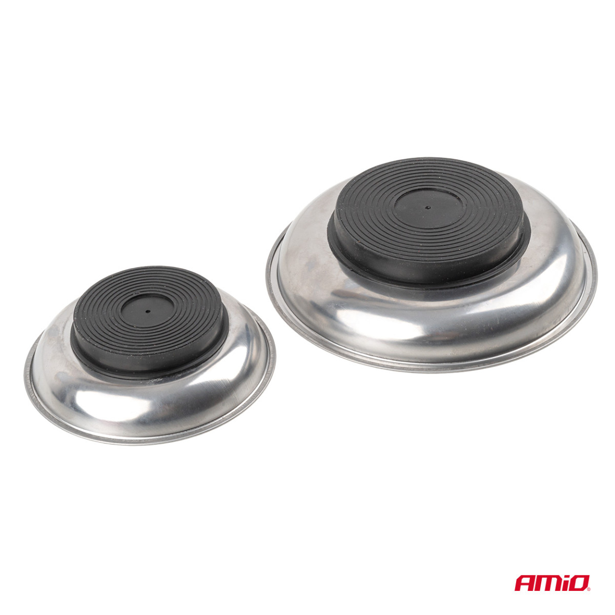 Stainless steel magnetic tray set, 110 and 150 mm AMIO-04916