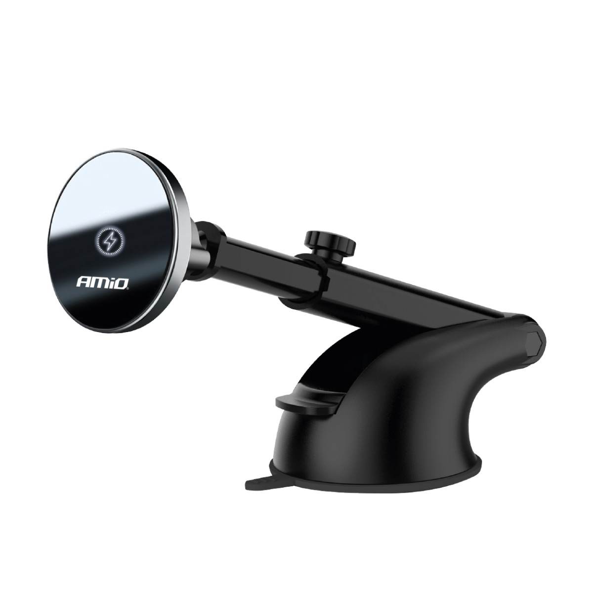 Phone holder with suction cup and wireless charger 15W My Mag AMIO-03776