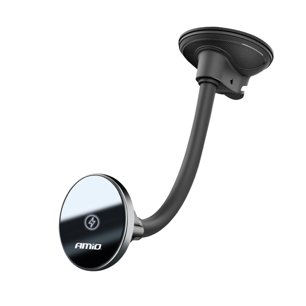 Phone holder with suction cup and wireless charger 15W My Mag AMIO-03777