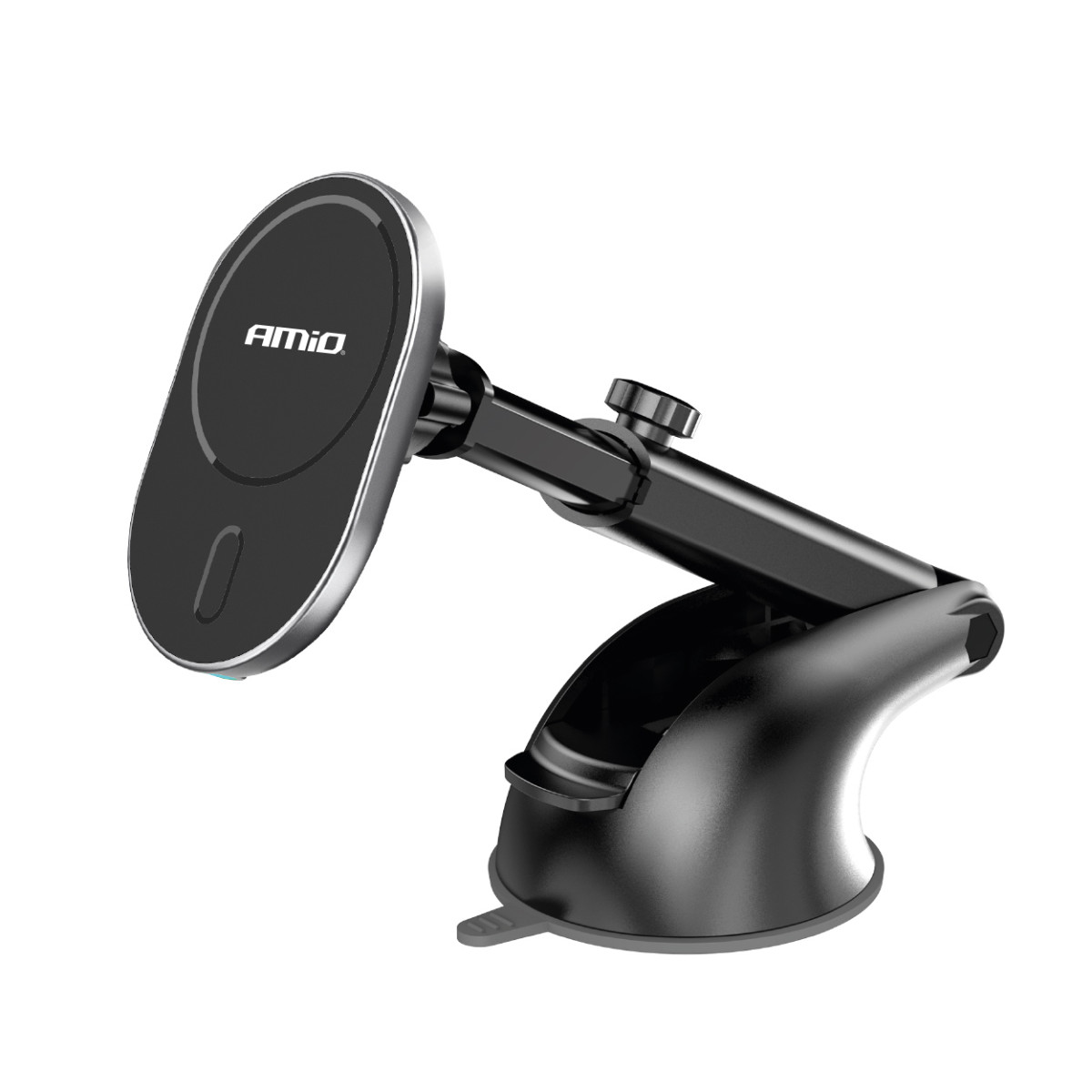 Phone holder with suction cup and wireless charger 15W My Mag AMIO-03771
