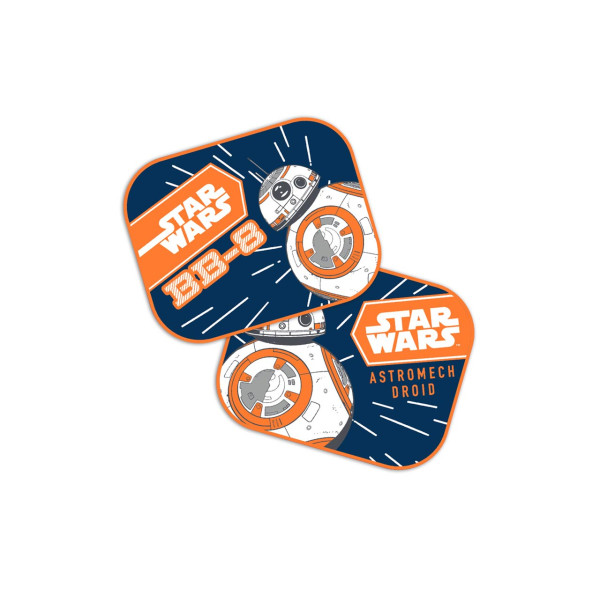 Side sun blinds for car 44x35 cm, 2 pcs., Star Wars BB-8