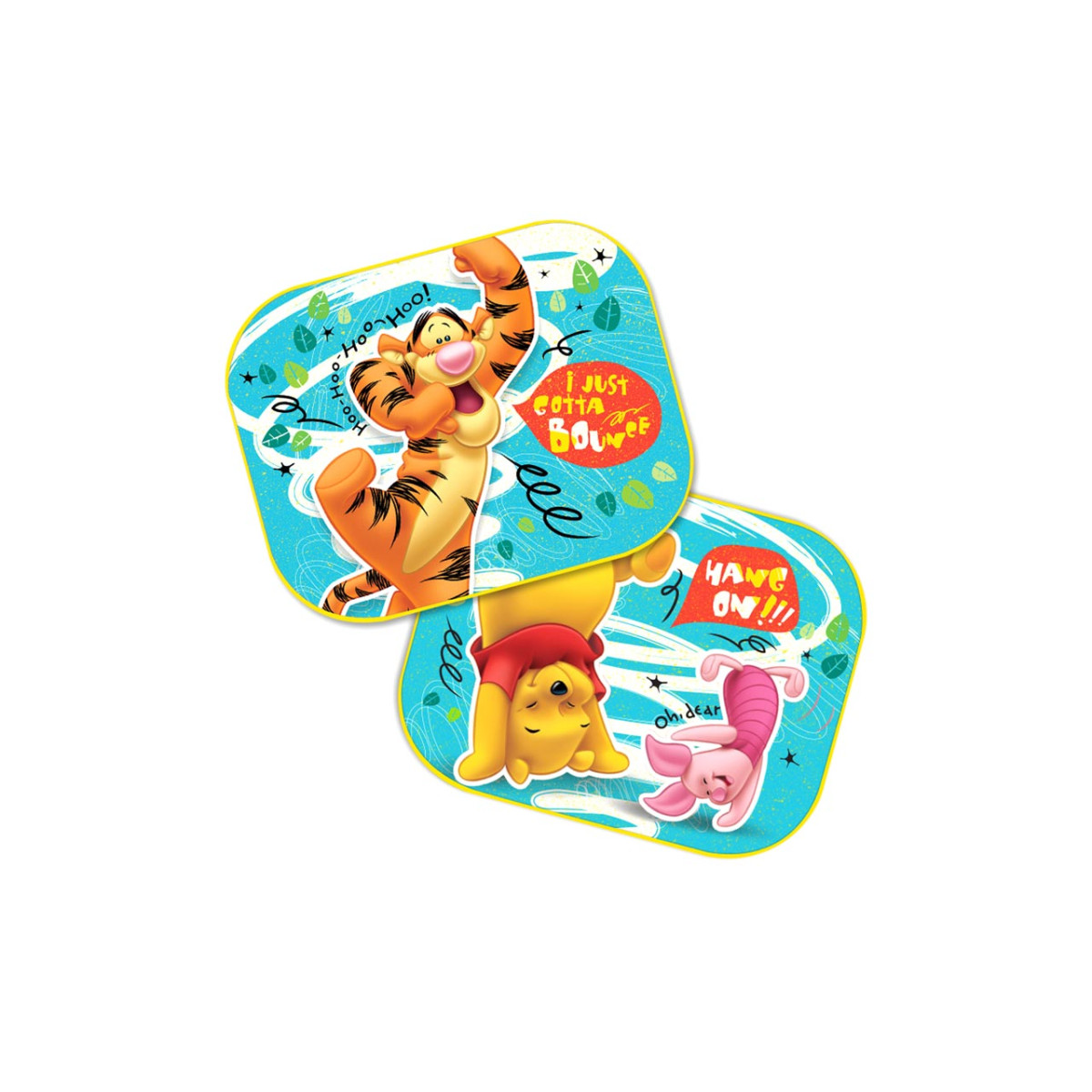 Side sun blinds for car 44x35 cm, 2 pcs., Winnie the Pooh