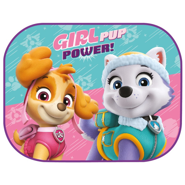 Side sun blinds for car 44x35 cm, 2 pcs., Paw Patrol Girl