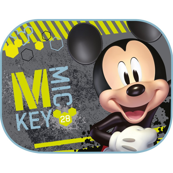 Side sun blinds for car 44x35 cm, 2 pcs., Mickey