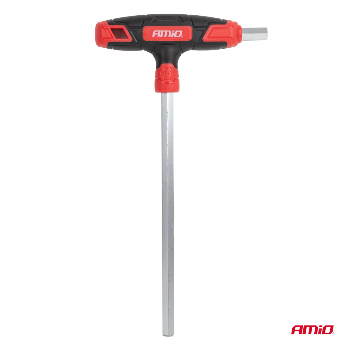 HEX (imbus) key set with T-handle, 8 pcs. AMIO-04826