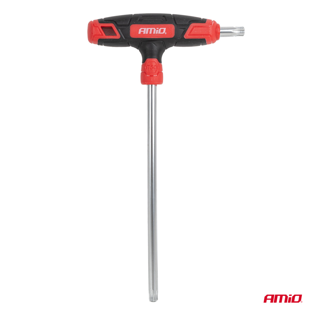 Torx key set with T-handle, 8 pcs. AMIO-04827