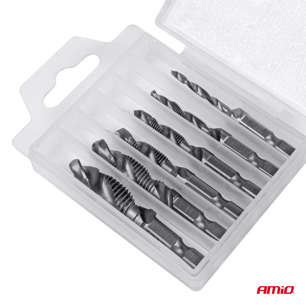 Set of thread drills (taps), 6 pcs.