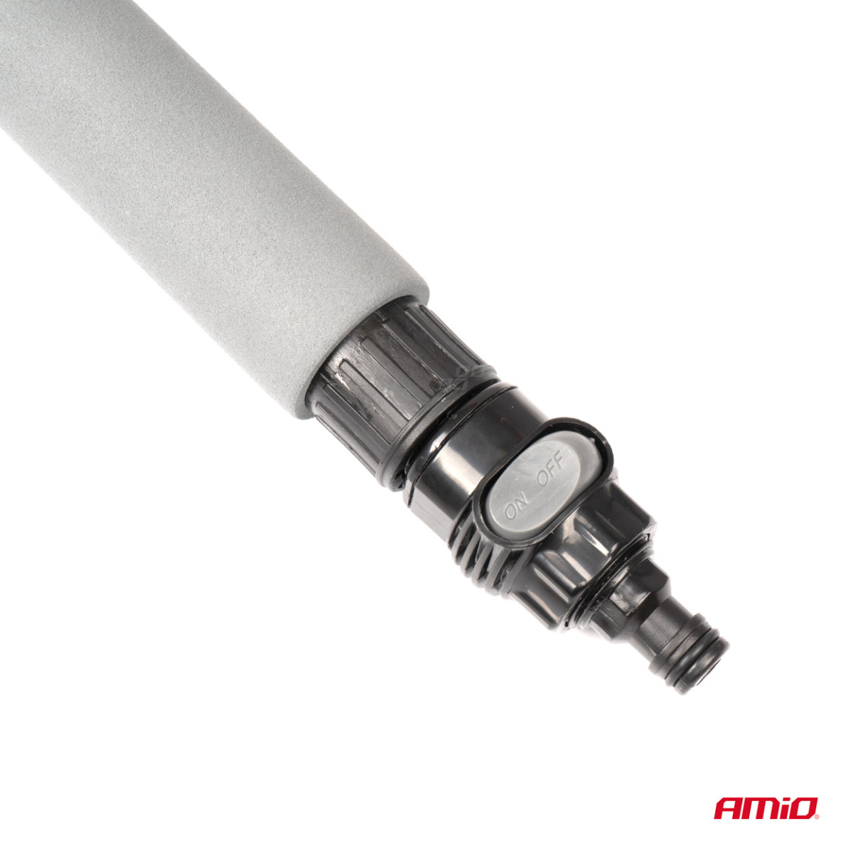 Telescopic brush with water connection 97-160cm, AMIO-01045