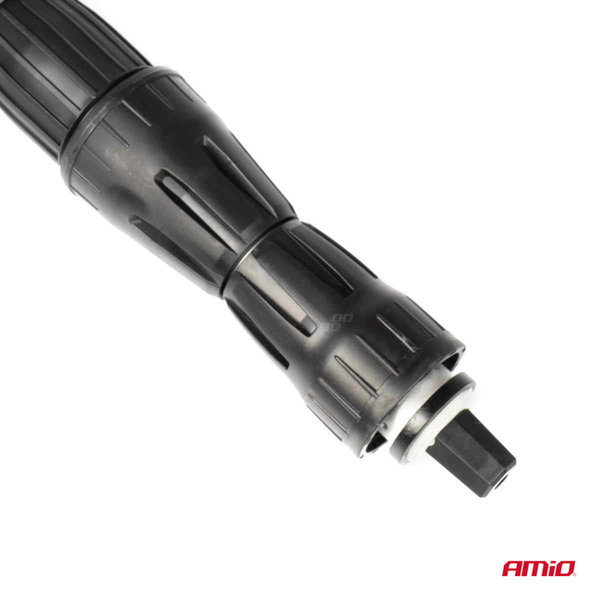 Telescopic brush with water connection 97-160cm AMIO-02660