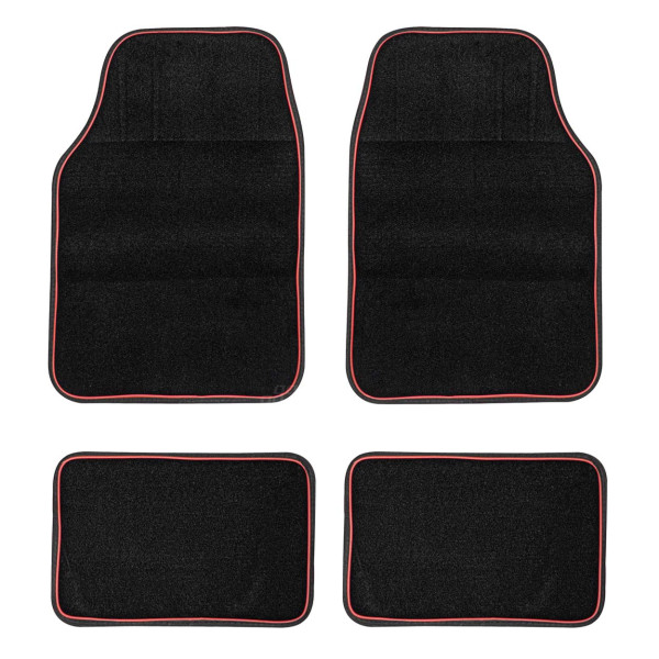 Universal textile (velour) mats TCM-03, 65×43 cm / 42×28 cm, AMIO-04697