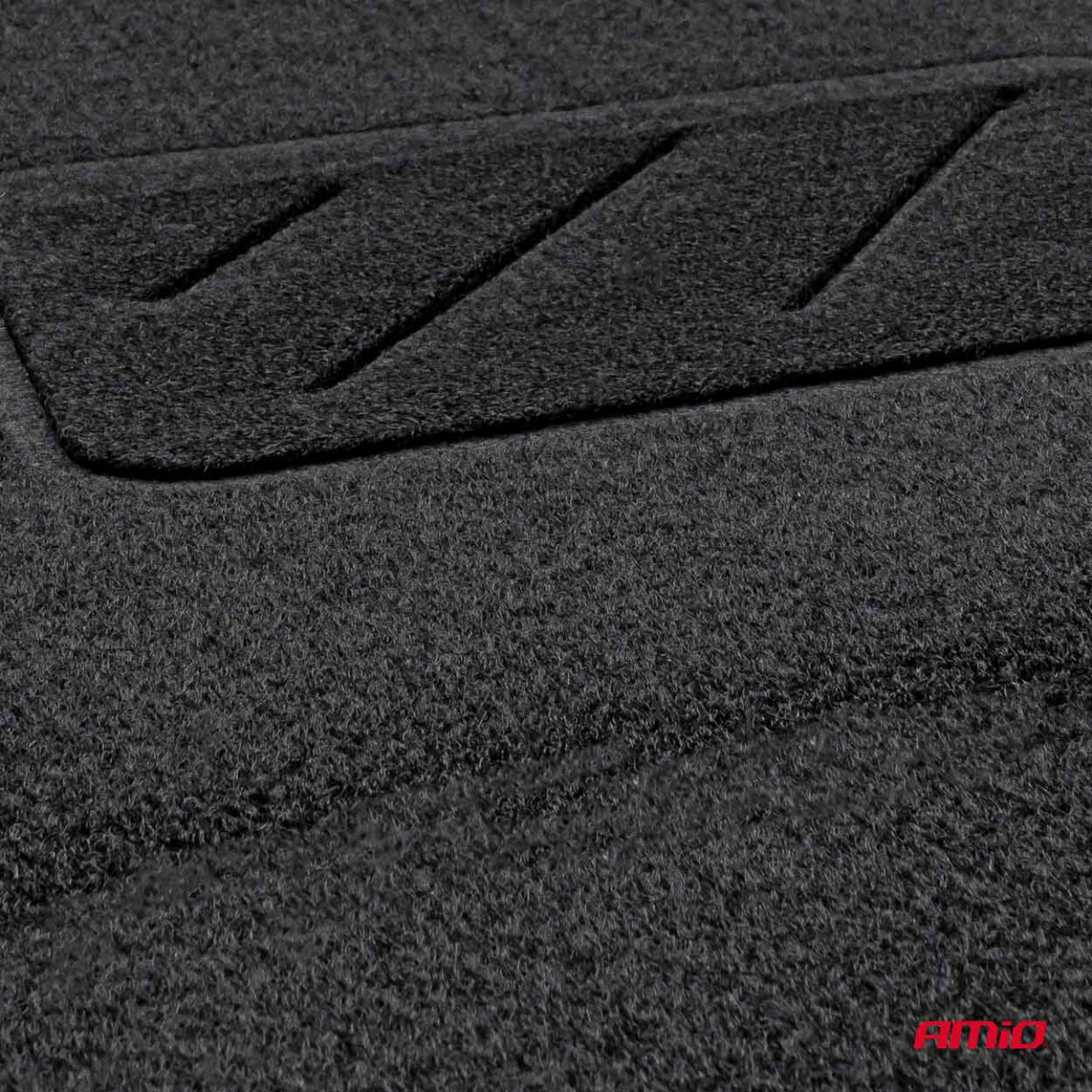 Universal textile (velour) mats TCM-05, 68x44 cm / 44x33 cm, AMIO-04699