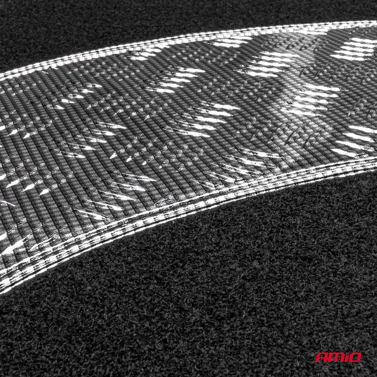 Universal textile (velour) mats TCM-06, 65×43 cm / 42×28 cm, AMIO-04700