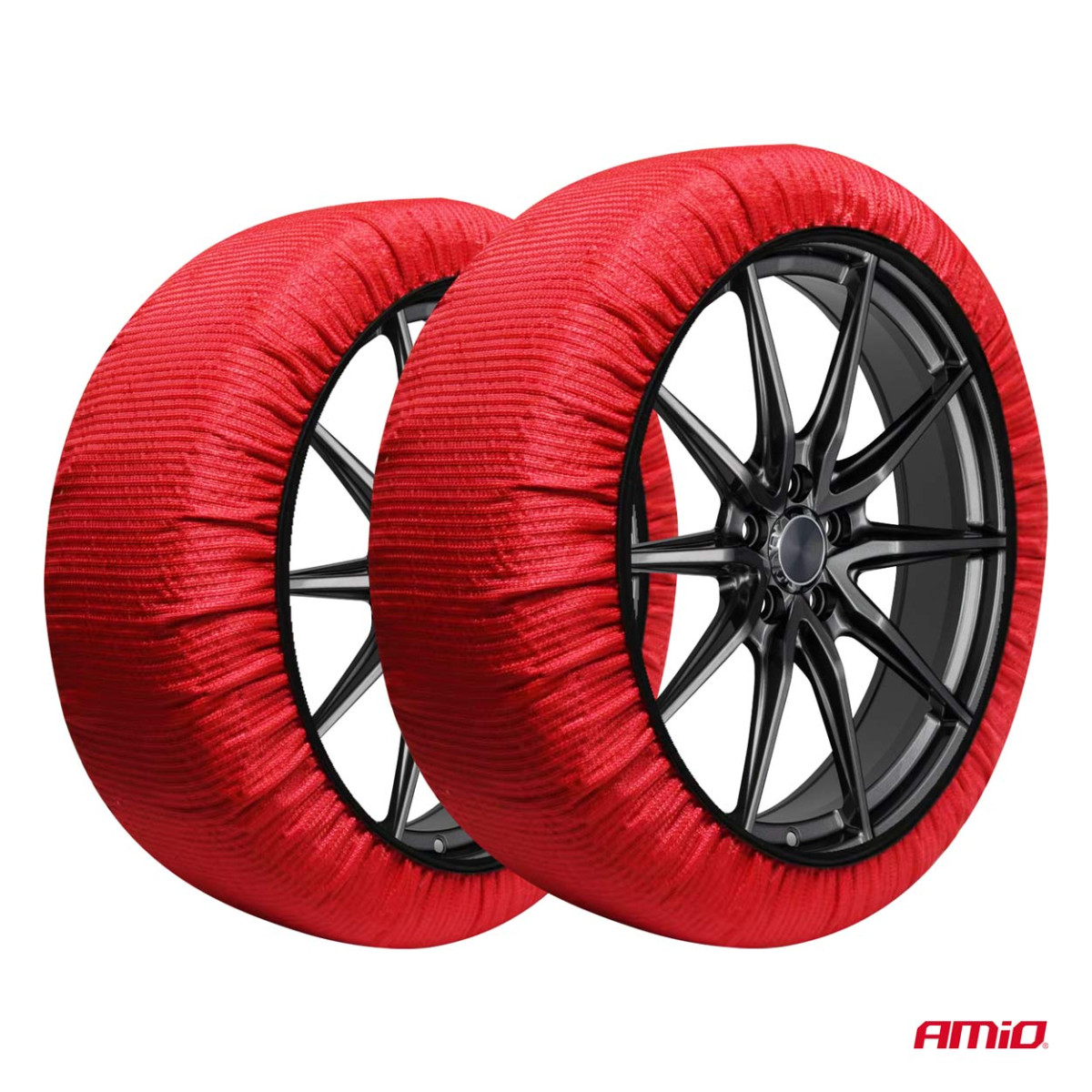 Textile snow chains 3D, M, 2 pcs.